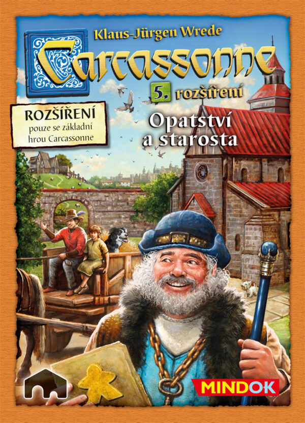 Carcassonne rozšíření 5: Opatství a starosta